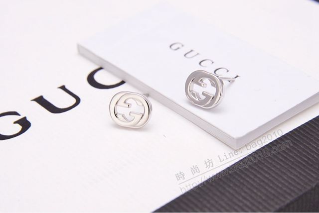 GUCCi飾品 古馳S925銀針耳環 Gucci雙G耳釘  zgbq1192